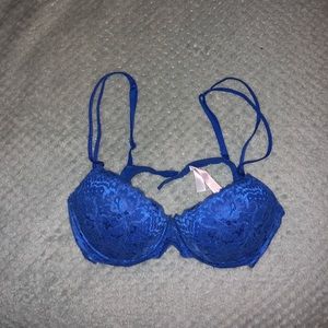 Super cute lace PINK push-up date bra